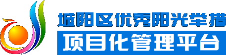 城阳区优秀阳光举措项目化管理平台